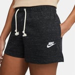 Sport shorts til kvinder Nike Sportswear Gym Vintage Sort L