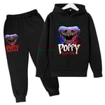 Barn Poppy Playtime Hoodie Set Huggy Wuggy Skräck Cosplaycm zy W 130