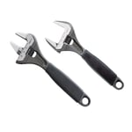 Bahco ADJUST 9031/29 ERGO™ Extra Wide Jaw Adjustable Wrench Twin Pack