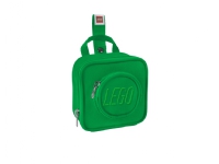 LEGO brick mini ryggsäck, 10 x 10 x 6 cm, 0,6 L, grön