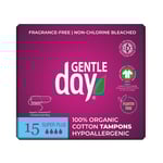 Gentle Day Tamponger bomull super plus 15 st