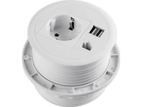 Spacetronik Sps-R1d4w Runt Bordsuttag