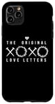 Coque pour iPhone 11 Pro Max Les lettres d'amour originales XOXO Christian He Is Risen Faith