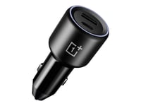 Oneplus Supervooc - Strömadapter För Bil - 80 Watt - 3 A - Fast Charge (Usb, 24 Pin Usb-C) - Svart