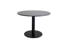 Estelle matbord 106cm grå/svart