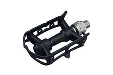 MKS (Mikashima) Pedal Sylvan Road Next Ezy Superior Black Aluminum NEW