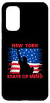Coque pour Galaxy S20 New York State of mind New York City Drapeau américain