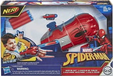 NERF Power Moves Marvel Spider-Man Web Blast Web Shooter NERF Dart-Launching Toy