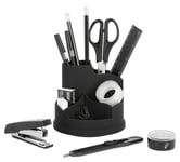 Clas Ohlson Pennställ med pennor, sax, sudd, häftapparat m.m.