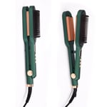 Electric Hair Straightener Curling Curler Styling Brush Straight Iron Hot Comb