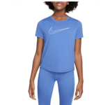 NIKE driFit One Tee Blue Girls Jr (Storlek: XL)