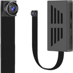 MONDODIGITALE-Mini Caméra Espion Discrete Caméra Cachée Micro Caméras Spy Cam|Audio,Vidéo Hd 1080P,7 Heures Batterie Longue Autonomie,Détection De Mouvements,Interieur/Extérieur