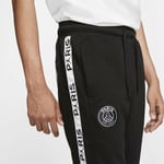 Nike Paris Saint-Germain Fleece Joggers Sz 2XL Black White New BQ8346 011