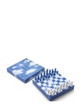 Classic - Art Of Chess, Clouds Home Decoration Puzzles & Games Games Blue PRINTWORKS