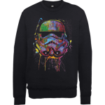 Star Wars Paint Splat Stormtrooper Sweatshirt - Black - XXL