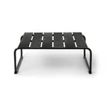 Mater Ocean lounge table coffee table 70x70x30 cm Black
