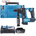 Makita DHR171 LXT 18V SDS + Rotary Hammer With 1 x 5Ah Battery & Charger & Case