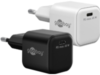 Goobay USB-C™ PD snabbladdare Nano (65 W), vit (65370)
