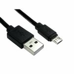 1m A Male to MICRO B USB 2.0 Charger Cable Lead XBOX ONE PS4 Controller