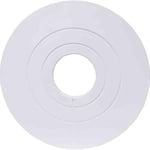 Gelia 3000540002 Täckbricka för avloppsrör, 110 X 170 mm, vit