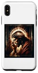 Coque pour iPhone XS Max Aura sacrée Jésus Couronne d'épines Portrait