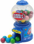 1 st Dubble Bubble Mini Ball Machine - Liten tuggummiautomat 11 cm, Assorterade färger