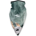 Kaswtrb Dead By Daylight Minimalism Video Games Art Print Face Cover Washable Women Cloth Polyester Dust Reusable Field Bandana Neck Gaiter