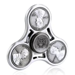 TP-brand Fidget Spinner I Metall, Cent, Silver