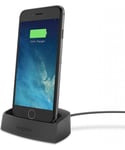 Mophie Desktop Charging Dock Lightning for iPhone 6/5s/5 Black - Apple - One Size