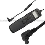 LCD Timer Remote Shutter Release Cord for Canon 6D 7D 5D Mark II III 1Ds 5Ds R