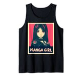 Manga Girl Anime Otaku Kawaii Anime Clothing Goth Girl Tank Top