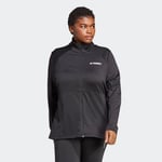 adidas Terrex Multi Full-Zip Fleece Jakke (store størrelser) Damer Adult