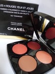 CHANEL Les 4 Rouges Blush And Eyeshadow Palette 957 TENDRESSE Brand New Limit Ed
