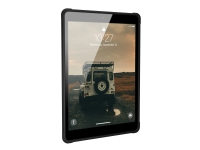 UAG Rugged Case for iPad 10.2-in (7/8 Gen, 2019/2020) - Metropolis w/HS Black - Baksidesskydd för surfplatta - composite - svart - 10.2 - för Apple 10.2-inch iPad (7:e generation, 8:e generation)