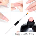 Double-ended Gel Uv Nail Brush Slice Shape Art Pen For