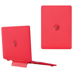 MacBook Pro 14 (2021) - Hard cover til front og bagside med Kickstand - Rød
