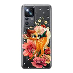 ERT Group Coque de téléphone Portable pour Xiaomi 12T Original et sous Licence Officielle Disney Motif Bambi 014 Parfaitement adapté à la Forme du téléphone Portable, partiel imprimé