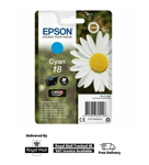Epson 18 Cyan Daisy Ink Cartridges (T1802) For XP-412 XP-415 XP-422 XP-405
