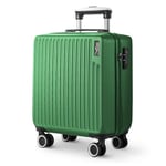 LUGG 15 Inch Vacay Suitcase ABS Luggage with TSA Indent Lock, Aluminium Handle, 360° Spinner Wheels, Water-Resistant & Durable Material - Airline Compatible & Easyjet Underseat (45 x 36 x 20cm)