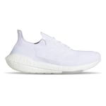 Adidas UltraBoost 21 Lace-Up White Synthetic Mens Trainers FY0379