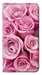Pink Rose PU Leather Flip Case Cover For iPhone XS Max