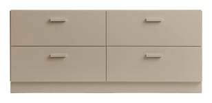 Relief Byrå Låg - Beige