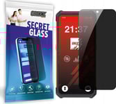 Grizzglass Secretglass Insynsskyddande Glas För Cubot Kingkong Es