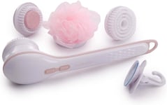 Flawless Cleanse Spa, Electric Body Brush- With 3 Multi-Purpose Cleansing Hea...