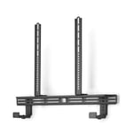 ONE FOR ALL UNIVERSAL SOUNDBAR HOLDER ATTACHES TO TV BRACKET - BLACK - WM5360