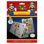 Super Mario Mushroom Kingdom Tech Sticker Pack Klistermärken