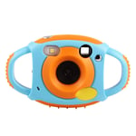 DAUERHAFT Children's Video Camera Toy Video Camera 5 Mega-pixel Camera Selfie Mirror Children's Selfie Camera for Children(blue)