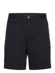Morris Lt Twill Chino Shorts Marinblå