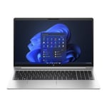 HP ProBook 450 G10 Notebook - Intel Core i5 1335U / jusqu'à 4.6 GHz Win 11 Pro (comprend Licence 10 Pro) Carte graphique Iris Xe 8 Go RAM 256 SSD NVMe 15.6" IPS 1920 x 1080 (Full HD) Wi-Fi 6E, Bluetooth brochet argent aluminium clavier : Français jusqu'