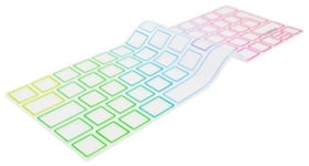 Philbert Keyboard Cover (Macbook Pro 13/15 m. Touch Bar) - Läpinäkyvä/musta